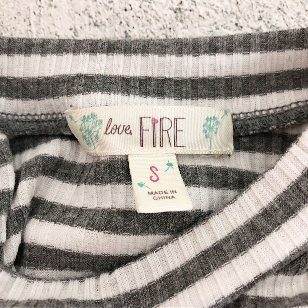 Love, Fire Striped Tunic - Size Small - Picture 3 of 4